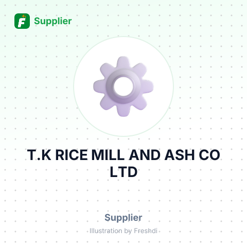 T.K RICE MILL AND ASH CO LTD – summary card, no photo uploaded yet