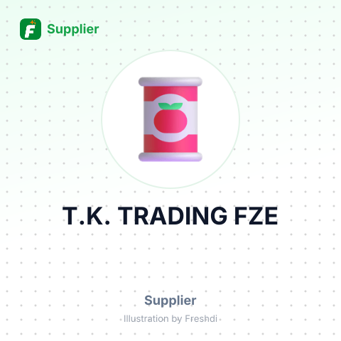 T.K. TRADING FZE – summary card, no photo uploaded yet