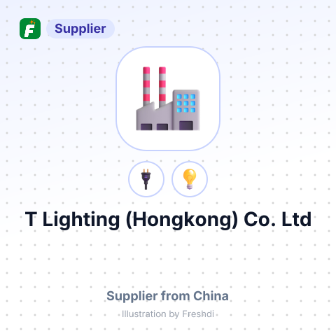 T Lighting (Hongkong) Co., Ltd – summary card, no photo uploaded yet