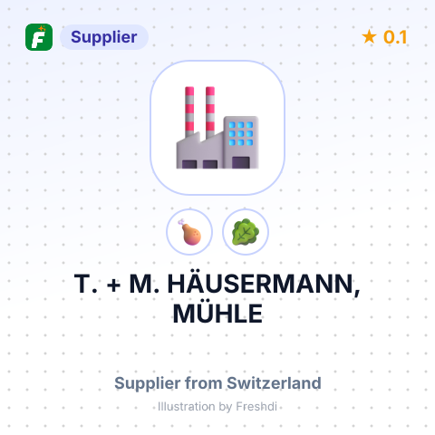 T. + M. HÄUSERMANN, MÜHLE – summary card, no photo uploaded yet