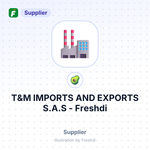 T&M IMPORTS AND EXPORTS S.A.S – summary card, no photo uploaded yet