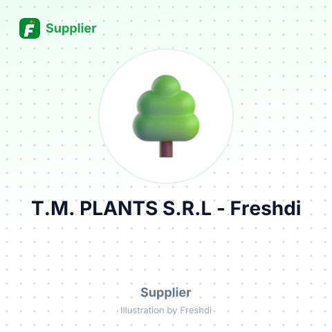 T.M. PLANTS S.R.L – summary card, no photo uploaded yet