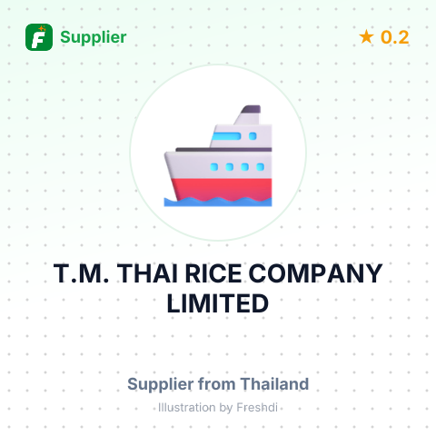 T.M. THAI RICE COMPANY LIMITED – summary card, no photo uploaded yet