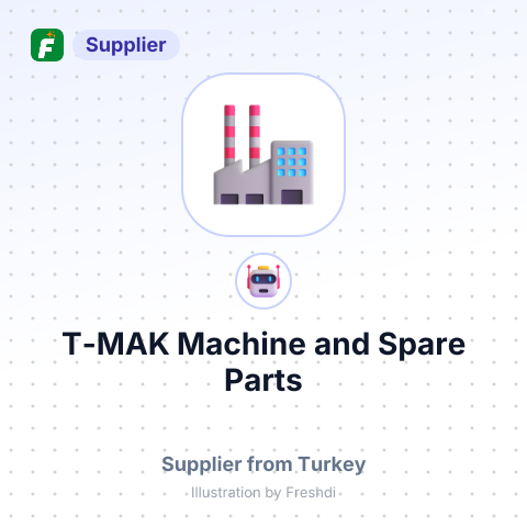T-MAK Machine and Spare Parts – summary card, no photo uploaded yet