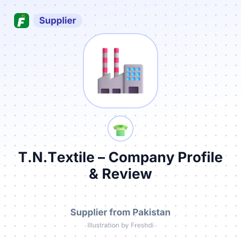 T.N.Textile – summary card, no photo uploaded yet