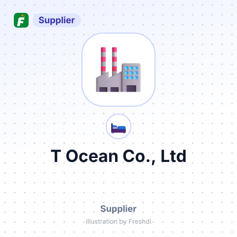 T Ocean Co., Ltd – summary card, no photo uploaded yet