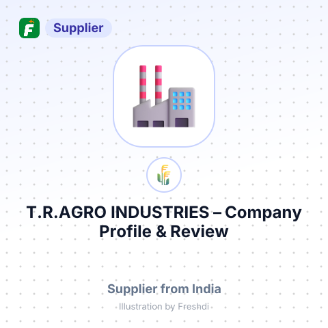 T.R.AGRO INDUSTRIES – summary card, no photo uploaded yet
