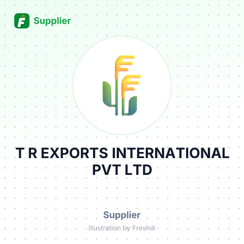 T R EXPORTS INTERNATIONAL PVT LTD – summary card, no photo uploaded yet
