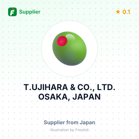 T.UJIHARA & CO., LTD. OSAKA, JAPAN – summary card, no photo uploaded yet