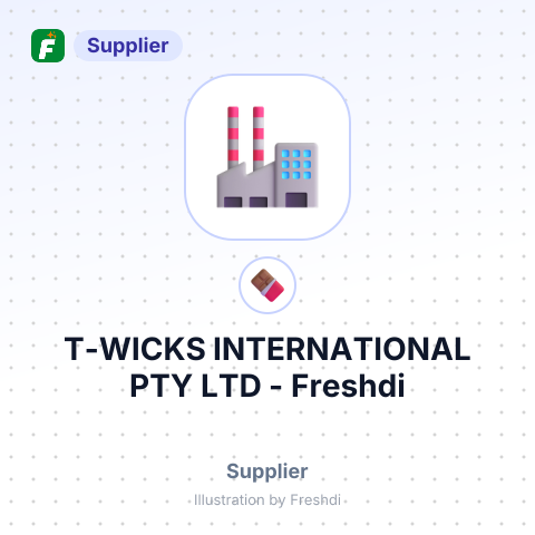 T-WICKS INTERNATIONAL PTY LTD – summary card, no photo uploaded yet