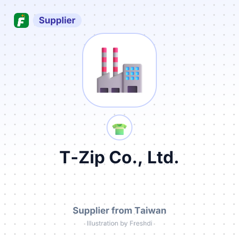 T-Zip Co., Ltd. – summary card, no photo uploaded yet