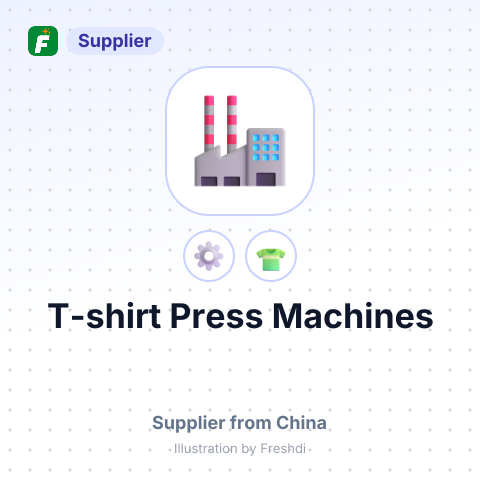T-shirt Press Machines – summary card, no photo uploaded yet