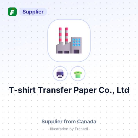 T-shirt Transfer Paper Co., Ltd – summary card, no photo uploaded yet