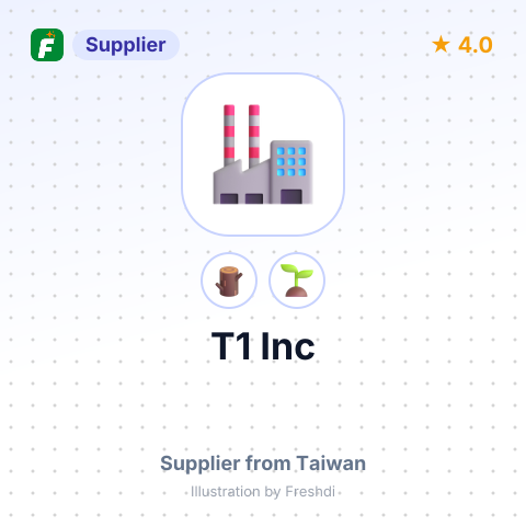T1 Inc  – summary card, no photo uploaded yet