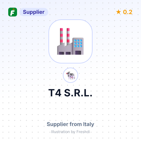 T4 S.R.L. – summary card, no photo uploaded yet