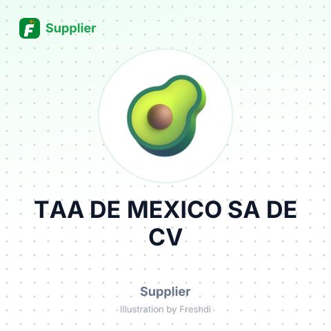 TAA DE MEXICO SA DE CV – summary card, no photo uploaded yet