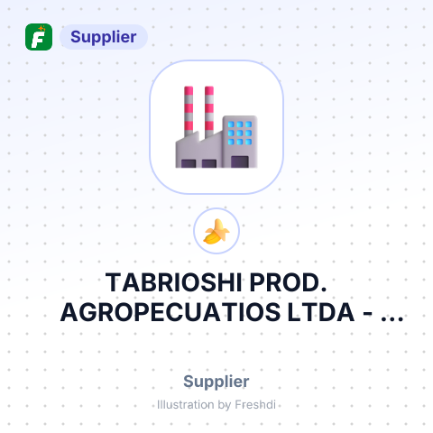 TABRIOSHI PROD. AGROPECUATIOS LTDA – summary card, no photo uploaded yet