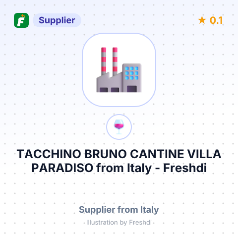TACCHINO BRUNO CANTINE VILLA PARADISO – summary card, no photo uploaded yet