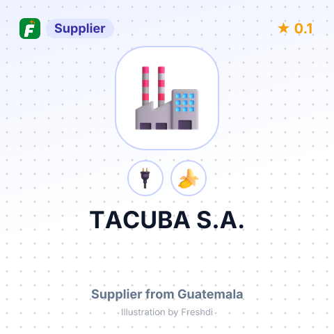 TACUBA S.A. – summary card, no photo uploaded yet