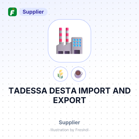 TADESSA DESTA IMPORT AND EXPORT – summary card, no photo uploaded yet