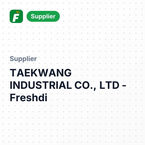 TAEKWANG INDUSTRIAL CO., LTD – summary card, no photo uploaded yet