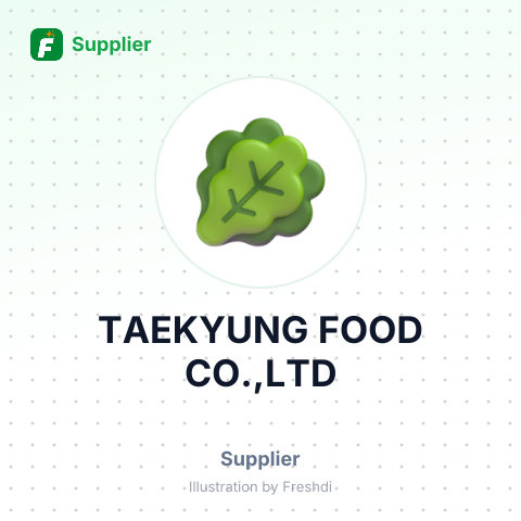 TAEKYUNG FOOD CO.,LTD – summary card, no photo uploaded yet