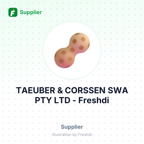 TAEUBER & CORSSEN SWA PTY LTD – summary card, no photo uploaded yet
