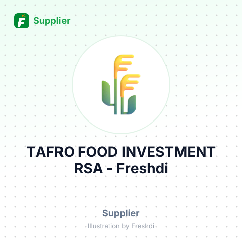 TAFRO FOOD INVESTMENT RSA – summary card, no photo uploaded yet