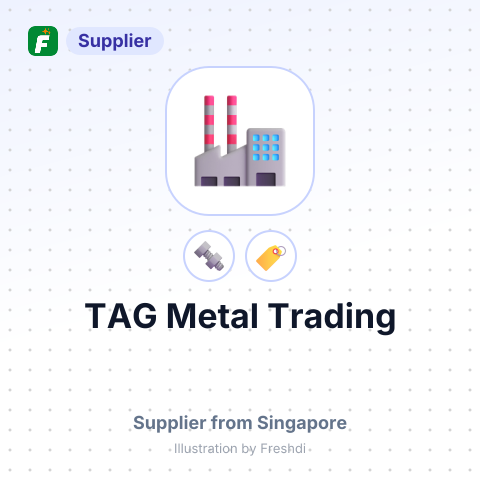TAG Metal Trading – summary card, no photo uploaded yet