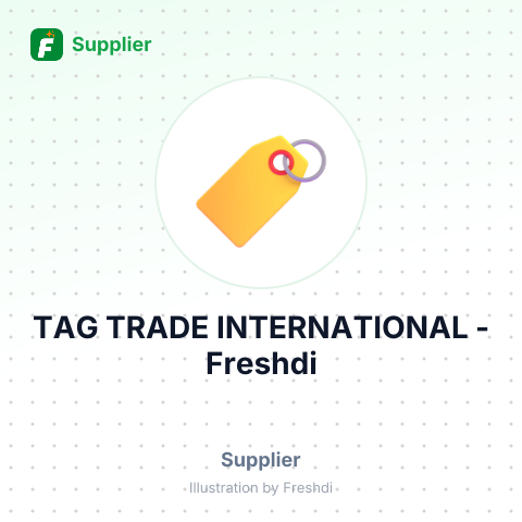 TAG TRADE INTERNATIONAL – summary card, no photo uploaded yet