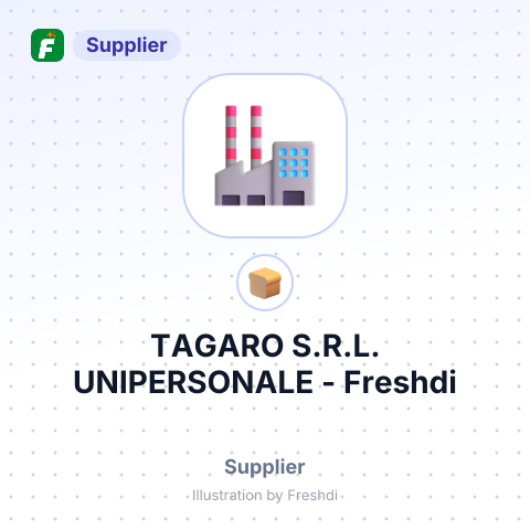 TAGARO S.R.L. UNIPERSONALE – summary card, no photo uploaded yet