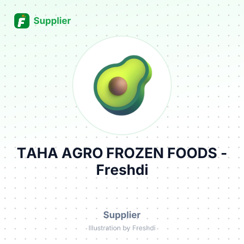 TAHA AGRO FROZEN FOODS – summary card, no photo uploaded yet