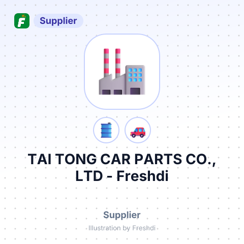 TAI TONG CAR PARTS CO., LTD – summary card, no photo uploaded yet