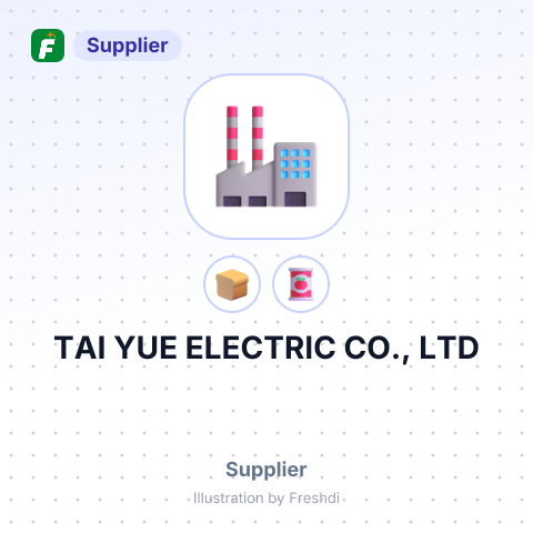 TAI YUE ELECTRIC CO., LTD – summary card, no photo uploaded yet