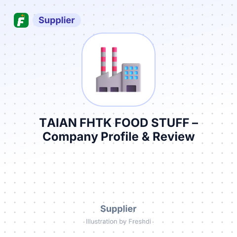 TAIAN FHTK FOOD STUFF – summary card, no photo uploaded yet