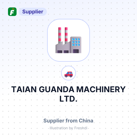 TAIAN GUANDA MACHINERY LTD. – summary card, no photo uploaded yet