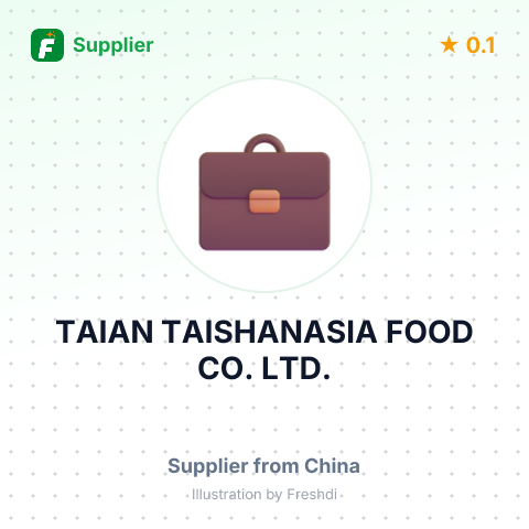 TAIAN TAISHANASIA FOOD CO., LTD. – summary card, no photo uploaded yet