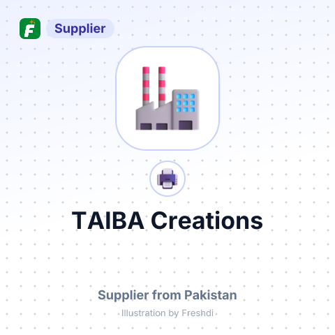 TAIBA Creations – summary card, no photo uploaded yet