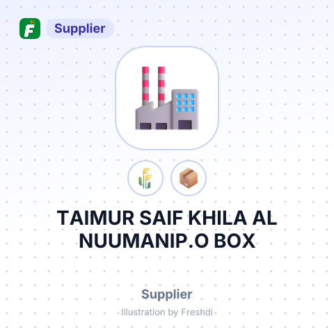 TAIMUR SAIF KHILA AL NUUMANIP.O BOX – summary card, no photo uploaded yet