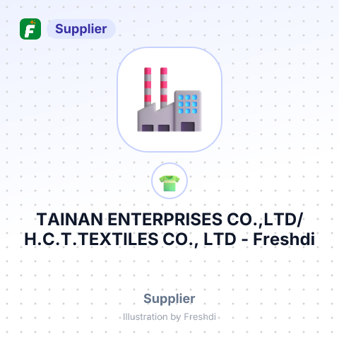 TAINAN ENTERPRISES CO.,LTD/H.C.T.TEXTILES CO., LTD – summary card, no photo uploaded yet