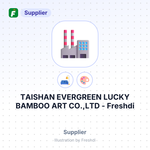 TAISHAN EVERGREEN LUCKY BAMBOO ART CO.,LTD – summary card, no photo uploaded yet