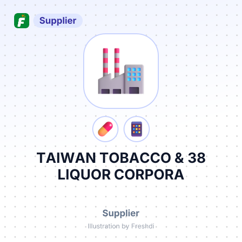 TAIWAN TOBACCO & 38 LIQUOR CORPORA – summary card, no photo uploaded yet