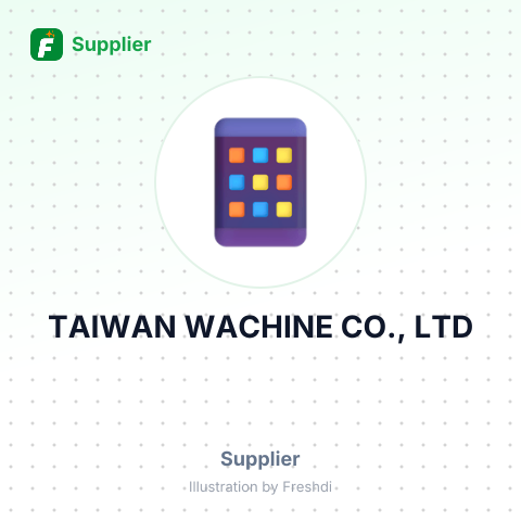 TAIWAN WACHINE CO., LTD – summary card, no photo uploaded yet