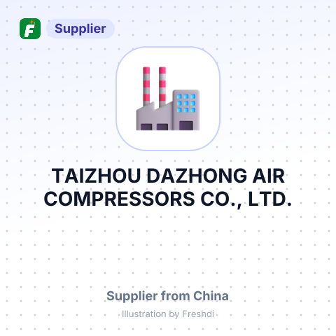 TAIZHOU DAZHONG AIR COMPRESSORS CO., LTD. – summary card, no photo uploaded yet