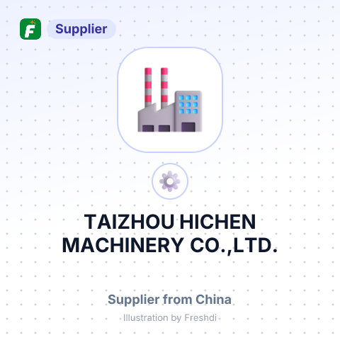 TAIZHOU HICHEN MACHINERY CO.,LTD. – summary card, no photo uploaded yet