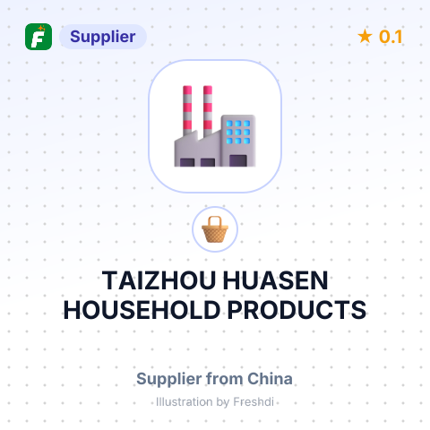 TAIZHOU HUASEN HOUSEHOLD PRODUCTS – summary card, no photo uploaded yet