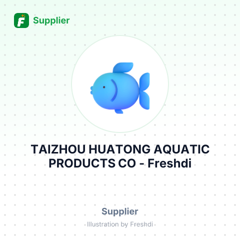 TAIZHOU HUATONG AQUATIC PRODUCTS CO – summary card, no photo uploaded yet