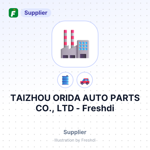 TAIZHOU ORIDA AUTO PARTS CO., LTD – summary card, no photo uploaded yet