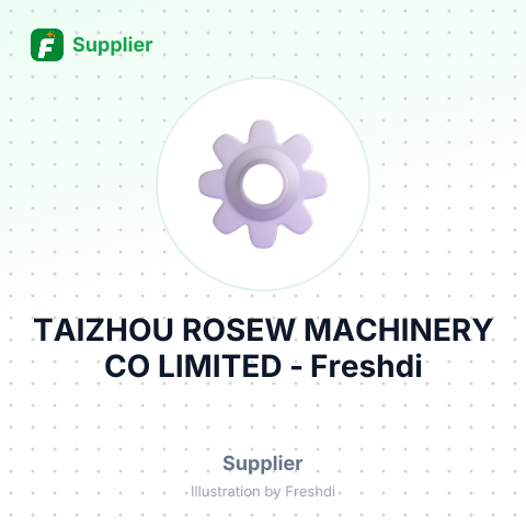 TAIZHOU ROSEW MACHINERY CO LIMITED – summary card, no photo uploaded yet