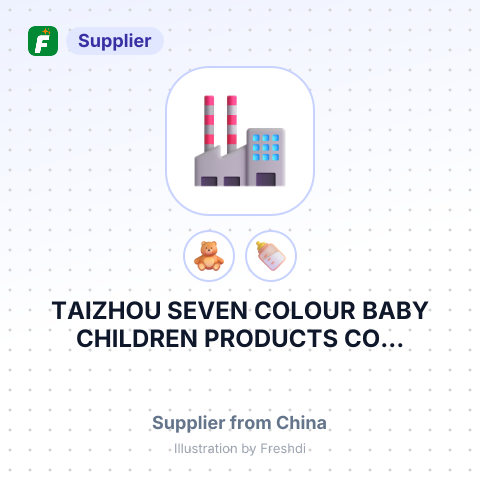 TAIZHOU SEVEN COLOUR BABY CHILDREN PRODUCTS CO... – summary card, no photo uploaded yet